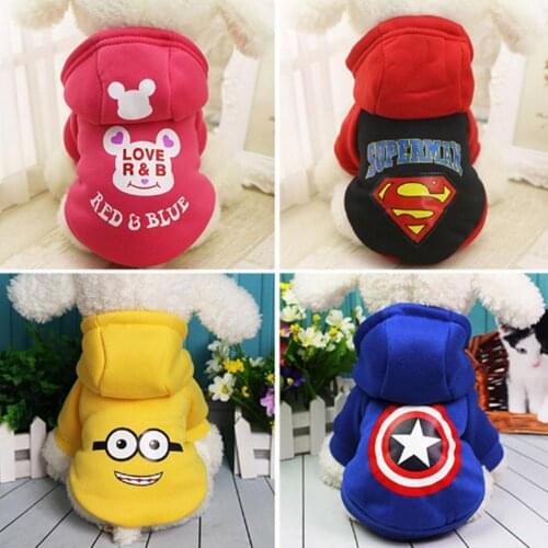 Dog Clothes Spring Soft Hoodie Chihuahua Clothes Warm Pet Dog Clothes Winter Dog Clothing for Small Chihuahua Yorkie Coat