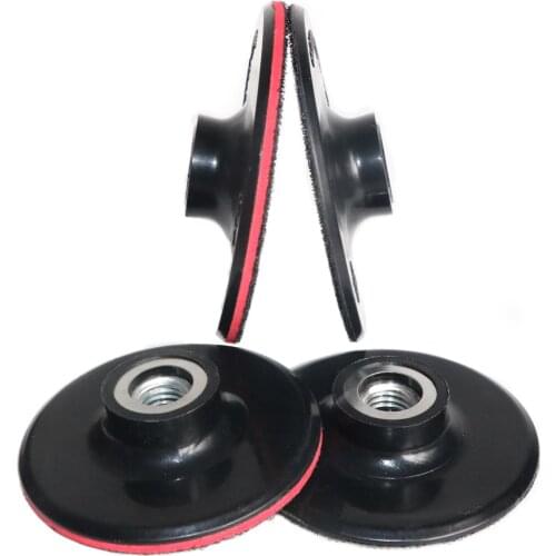 Yutnqin 1pc Sanding Disc Backing Pad 3/4/5" 100/125mm Sandpaper Self-adhesive Hook-Loop Backed Plate Abrasive disks for sanders