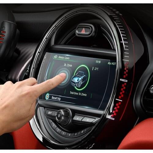 HD Clear Navigation Screen Protector Display Protective Transparent Glass Film For Mini Cooper 6.5" 8.8" GPS Meter Dashboard