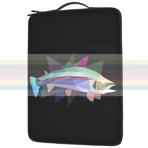 Rainbow Trout Best Gifts Tee Waterproof laptop bag 13 14 15 inch. Laptop bag protective cover for briefcase