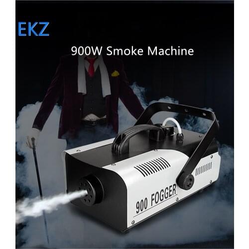 Hot sell wireless remote control 900W smoke machine for stage outdoor indoor peformance fog machine 900 watt