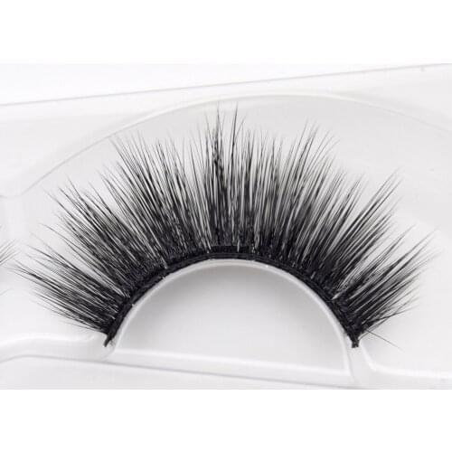 Visofree full strip lashes 3D silk eyelashes faux mink lashes handmade thick false eyelashes makeup silk eye lashes Long Eyelash