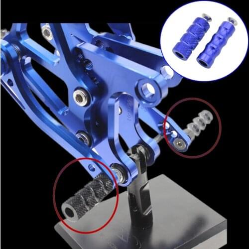 Gear Shift Brake Lever Footpeg Rearsets Footrests M6 For Yamaha YZF R25 R1 R6 R3 R15 V3 MT FZ 07 09 10Tracer 700 900 Foot Pegs