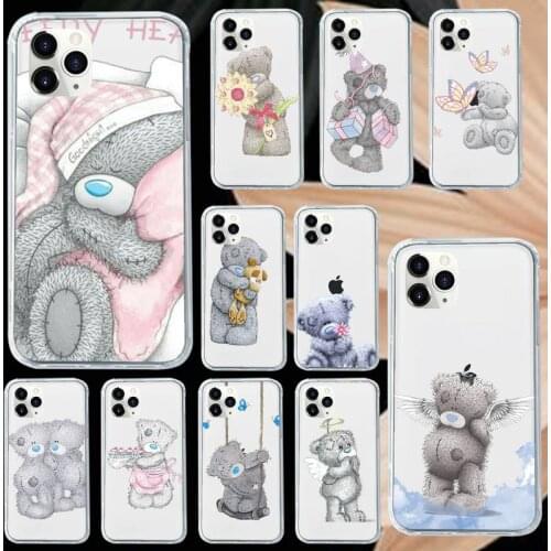 Tatty Teddy bear Cute cover Phone Case for iPhone 11 12 pro XS MAX 8 7 6 6S Plus X 5S SE 2020 XR