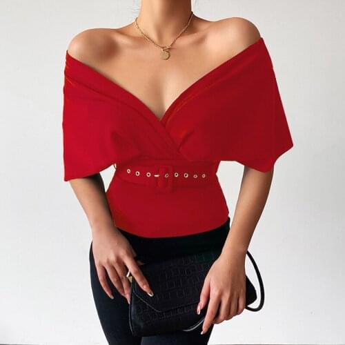 Блузки с запахом WYUIT China At AliExpress