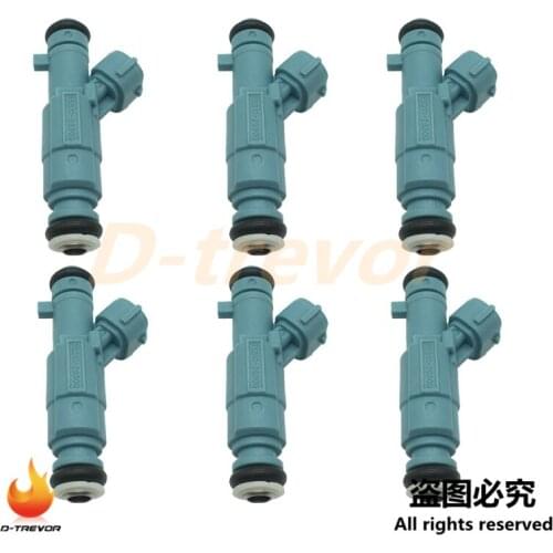 6Pcs Oem 35310-2G300 Fuel Injector Nozzle for Hyundai Santa Sonata Kia Forte Optima Rondo 2.4L 353102G300