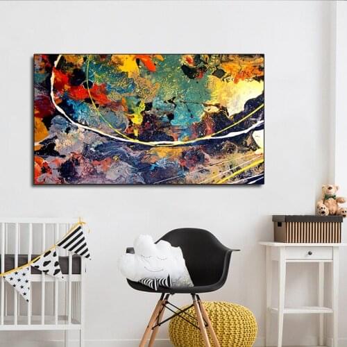 Large Abstract color line Diamond Painting Kit diy Handmade Gift Embroidery beads of 5d Picture For Living Room DecorZP-3615