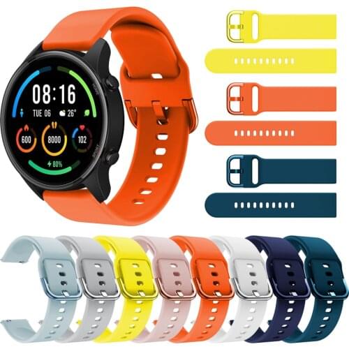 Xiaomi Mi Watch Color Sports Edition band Strap Sport Silicone Replaceable strap For Mi Watch Color Smart Bracelet Watchbands