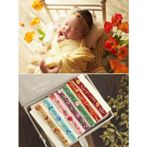 Kids Toddler Newborn Headband Baby Girl Hearband Hair Accessories Flower Girl Headwear Newborn Photography Props Bebe Foto Gifts
