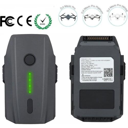 For DJI Mavic Pro / Platinum /White Intelligent Flight LiPo 3S Battery 3830mAh