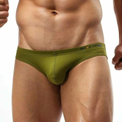 Mens Sexy Bikini Low Waist Triangle Swim Trunks Beach Vacation Swimwear Casual Solid Color Quick Dry Swim Sport Men Swim Short