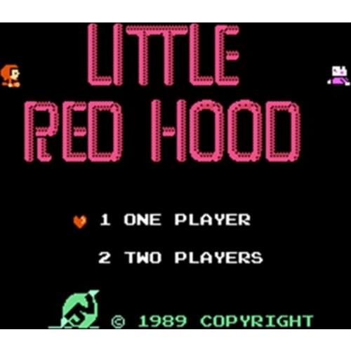 The Little Red Hood 60 Pins English Version Game Cartridge for 8 Bit 60pin Game Console Region Free