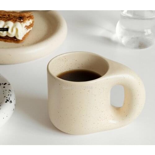 Breakfast Travel Ceramic Coffee Mug Cup Milk Mugs Coffee Cups Travel Ceramic Home Garden Cafe Ceramic Cup