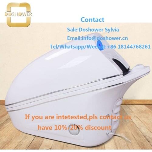 Beauty parlour equipments with facial cleansers natural products for aroma steam spa capsule