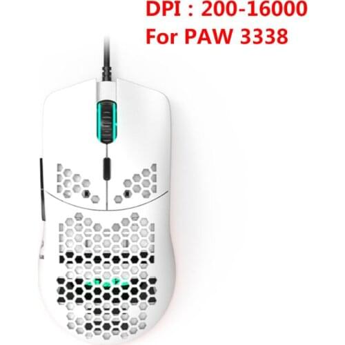 AJ390 Lightweight Wired Mouse Hollow-out Gaming Mouce Mice 6 DPI Adjustable 7Key Dropship