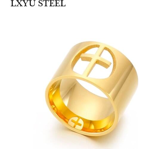 LXYUSTEEL Women's Gold Rings