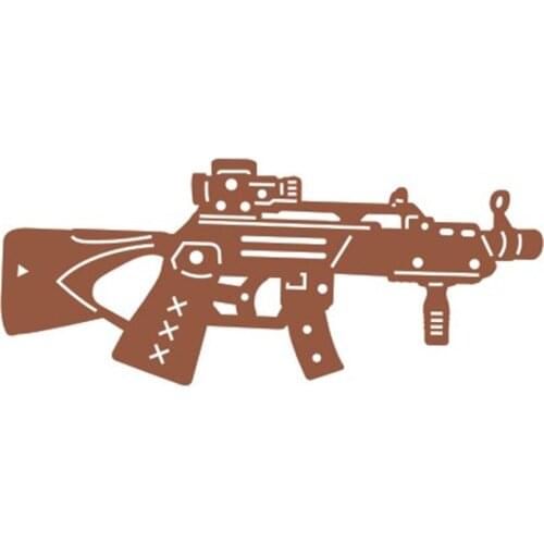 Metal Toy machine gun paper die cutting dies for Scrapbooking/DIY Easter wedding Halloween Easter card