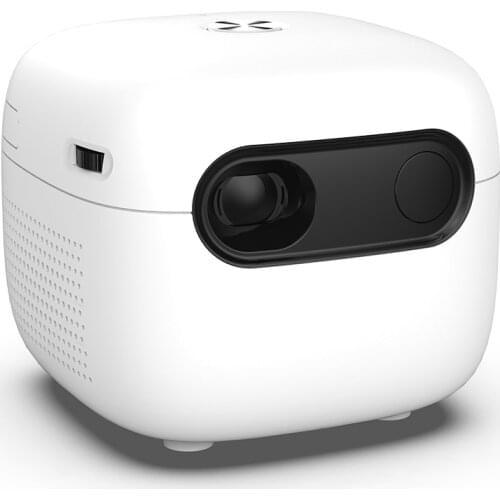 Smallest Cube smart fast charging mini portable travel camp DLP LED HD Android ultra short throw video beam projector