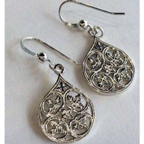 Fashion Atmosphere 925 Sterling Silver Creative Female Earring Wedding Wedding Bride Love Earring