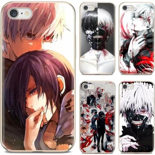 Soft Cover For iPhone iPod Touch 11 12 Pro 4 4S 5 5S SE 5C 6 6S 7 8 X XR XS Plus Max 2020 tokyo ghoul kirishima touka Kaneki