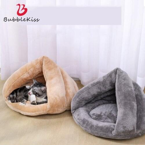 Bubble Kiss Breathable Pet Cat Mat Cat Sleeping Soft Bed Kennel Winter Thicken Warm Practical Cat Dog Bed Cat House Animals Sofa