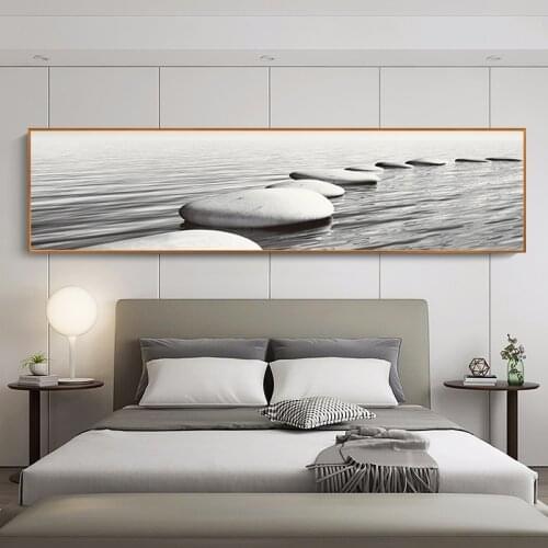 Wall Art Canvas Painting Orchid Pictures Print Flower Home Decor Wall Pictures for Living Room Dark Red Orchid On Cobblestones