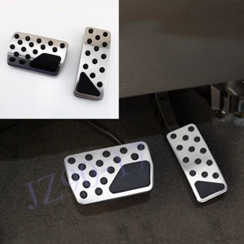 Stainless Steel Gas Brake Foot Rest Pedal Fit For Jeep Grand Cherokee 2011 2012 2013 2014 2015 2016 2017 Modified Accessories