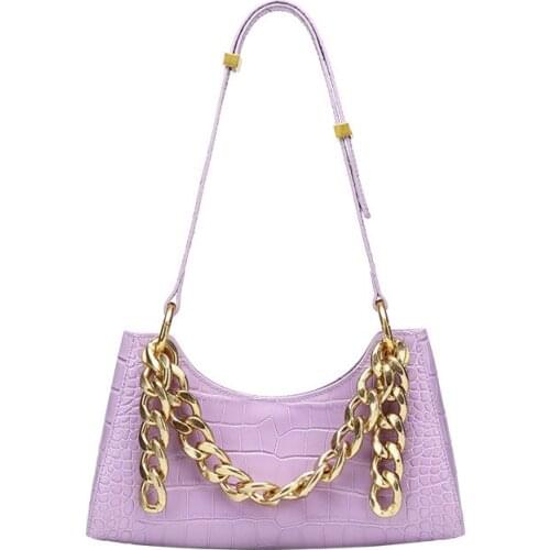 Genuine Leather Hand Bag For Women Brand Handbags Female Crossbody Bags Fashion Messenger Bag Chain Alligator Small Bag