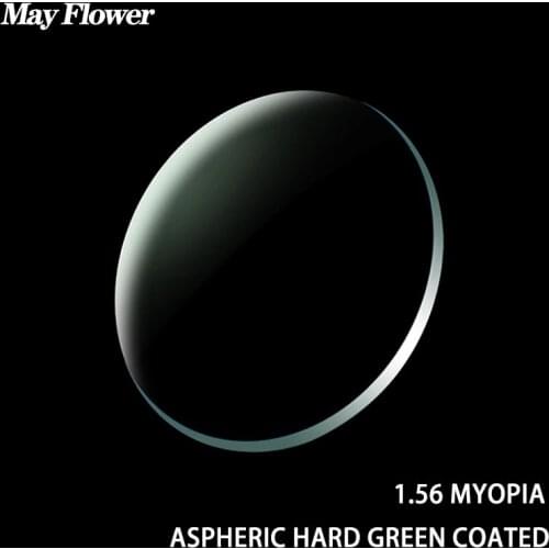 May Flower Optical Lenses Anti Blue Light Prescription Glasses Lens Eyes Clear Myopia Hyperopia Thin Optical Lens 1.57 1.61 1.67