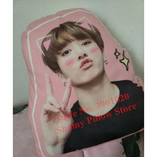 New Bangtan Boys Jimin V Jin Jungkook boyfriend Customize Pillow