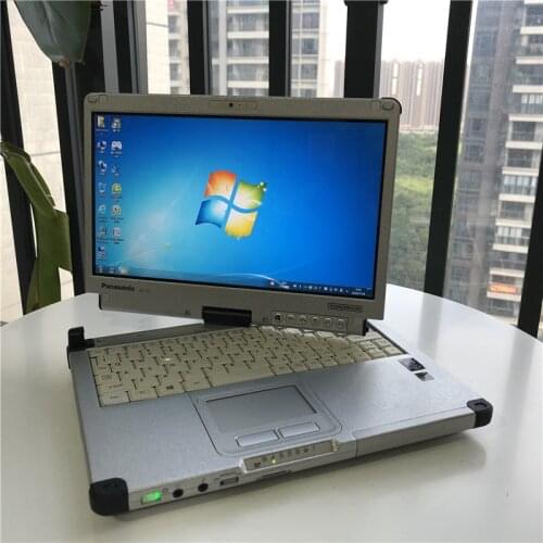 Used Panasonic TOUGHBOOK CF-C2 CF C2 Core i5 4300U 4th Gen 8GB/16GB RAM 255G SSD Diagnostic Rugged Laptop for Star C4 C5 Icom