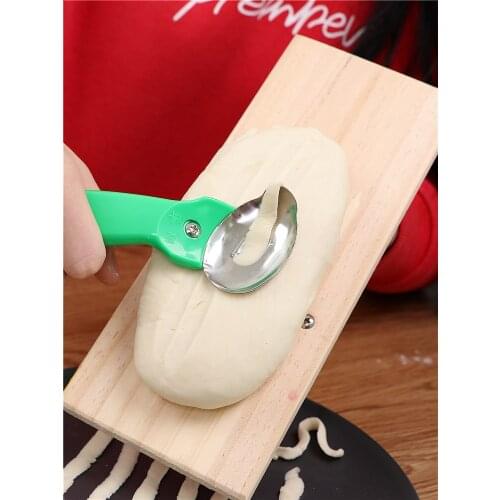 Special knife houeshold handmade cutting Shanxi noodles cutting spaetzle makers wooden tray kitchen DIY tool