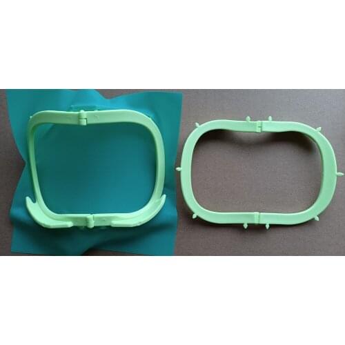 2Pcs/lot Dental Frame Hager for Rubber Dam Sheet Light Foldable X-Ray Film Foldable Supporting 135℃ 14*9.5cm Green