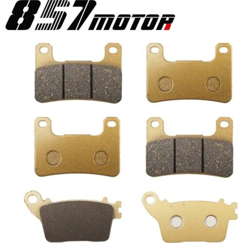 For KAWASAKI ZX-10R ZX10R 1000 Ninja ABS 2011 - 2015 Brake Pads Front Rear 2012 2013 2014 11 12 13 14 15