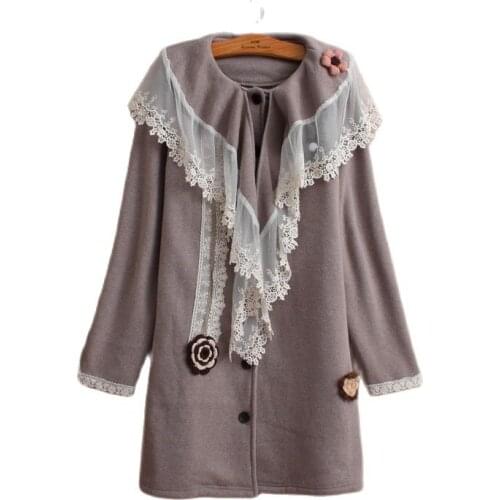Etnica ropa boho invierno kimono cappotti donna cape femme jas casacos femininos parka chaqueta mujer coat jacket autumn winter