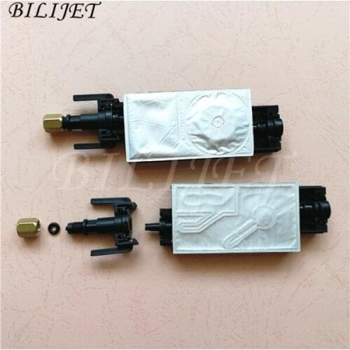 1pc retail large format plotter Mimaki JV5 damper for Epson DX5 damper UV Galaxy UD DX5 ink dumper with upper connector