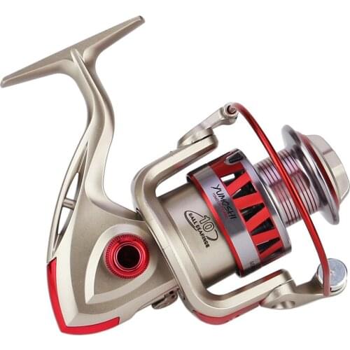 10BB Fishing Spinning Reels 5.5:1 Speed Fishing Wheel Metal Wire Cup Foldable Handle Fishing Casting Carp Reels 1000-7000
