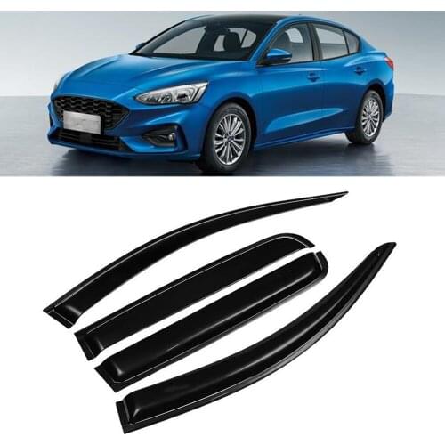 For Ford Focus 4 MK4 2019 2020 2021+ Acrylic Window Visor Sun Rain Deflector Guard Awning Shelter Window Protect Cover