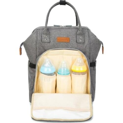 Ankommling Fashion Mummy Maternity Nappy Bag Brand Large Capacity Baby Bag Travel Backpack Designer Nursing Bag for Baby Care