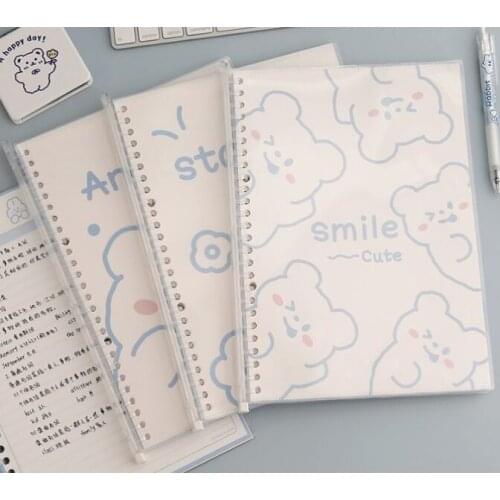 30 Sheets Loose-leaf Detachable B5 Notebook Horizontal Line Pages Cute Animals Hand Account Book Wrong Title Thick Draft Book
