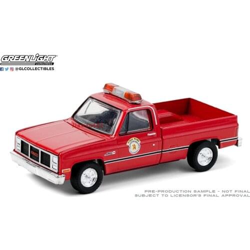 GreenLight 1:64 1987 GMC High Sierra boutique alloy car toys for children kids toys Model original box
