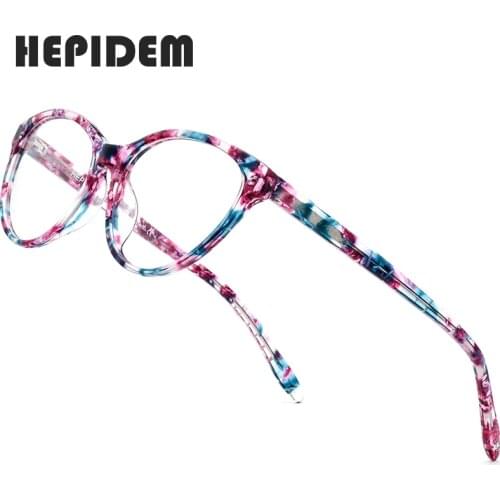 Acetate Optical Glasses Frame Women Brand Designer Cat Eye Prescription Eyeglasses New Female Cateye Spectacles Eyewear