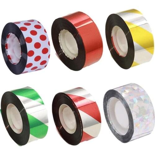 80m Anti Bird Tape Flashing Reflective Bird Repellent Scare Tape Audible Repellent Pigeons Repeller Ribbon Tape for Pest Control