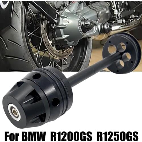 Motorcycle Rear Wheel Axle Fork Wheel Protector Crash Slider For BMW R1250GS R1200GS ADV RT RS NineT Pure Racer Urban 2014-2019
