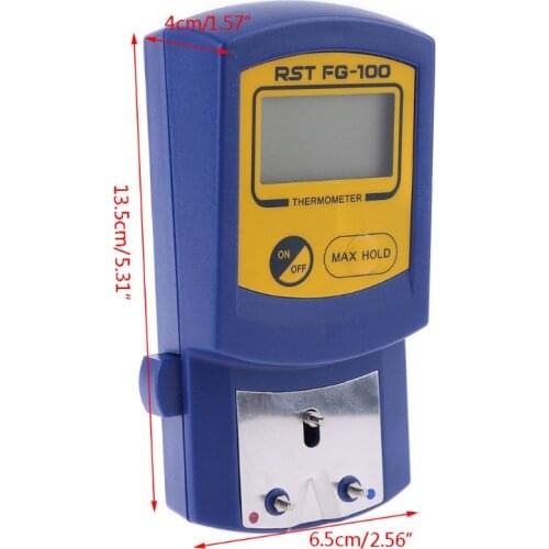 Tip Soldering Iron Temperature Tester FG-100 Thermometer Used for Welding Iron W0YD