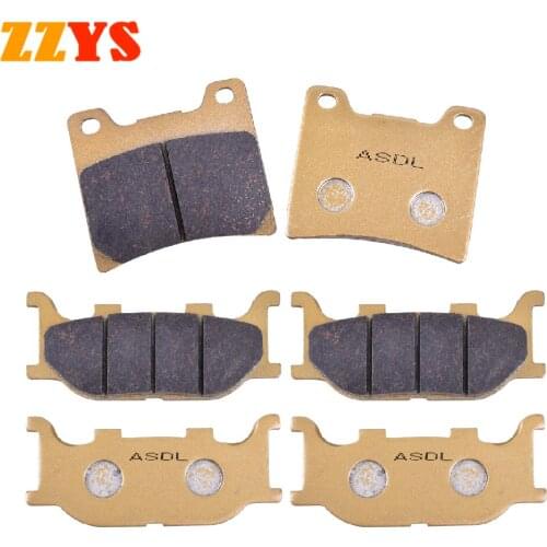 Motorcycle Front and Rear Brake Pads For Yamaha XV1100 Virago XV 1100 XVS1100 1999-2004 XVS 1100 A Dragstar Classic 2000-2007