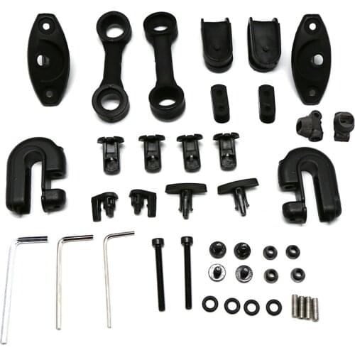 Adjustable windshield mounting bracket