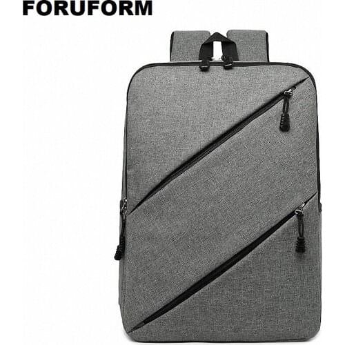 Korean Men Male Oxford Backpack Casual Rucksacks 15.6 inch Laptop Backpacks College Student School Bag Backpack Women Mochila
