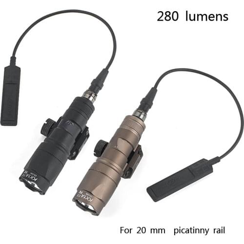 Airsoft Surefir M300 Mini Weapon Light M300A Tactical Armas Torch Scout Flashlight Outdoor Hunting Rifle Light