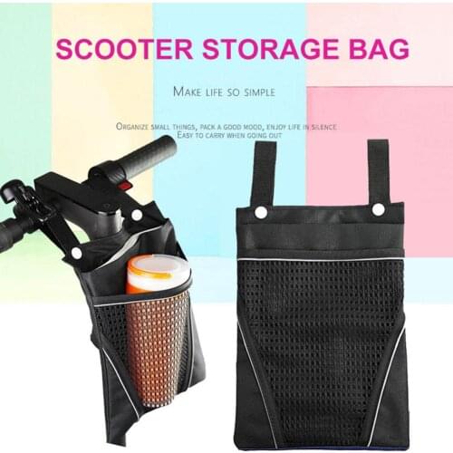 Bike Handlebar Bag Front Tube Frame Cycling Packages Small Scooter Bag for Mobile Phone Bottle Key Small Items Black and Red Edg